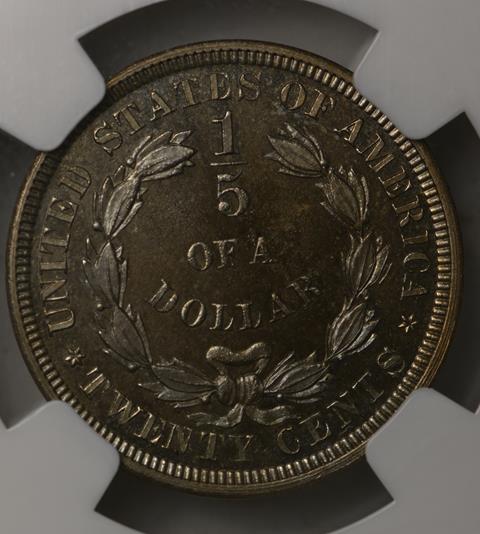 Picture of 1875 20C J-1410 PR66 Cameo