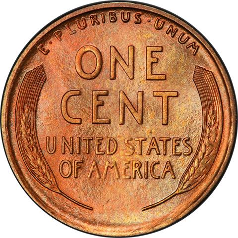 Picture of 1910-S LINCOLN BRONZE 1C MS67+ Red