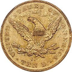 Picture of 1879-CC LIBERTY HEAD $10 AU53 