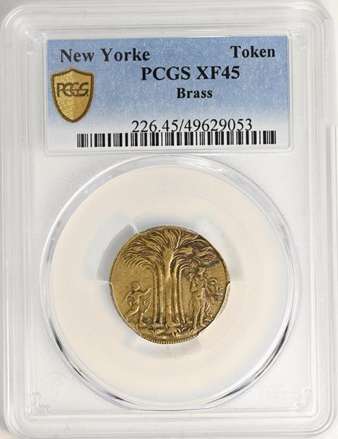 Picture of NEW YORKE BRASS TOKEN XF45 