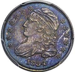 Picture of 1834 CAPPED BUST 10C PR65 