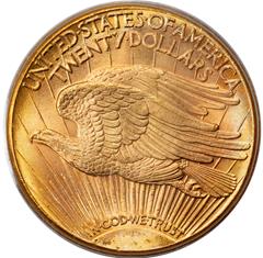 Picture of 1931-D ST. GAUDENS $20 MS65 