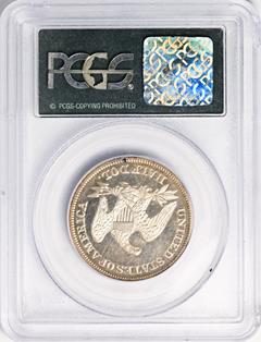 Picture of 1854 LIBERTY SEATED 50C, ARROWS PR64 