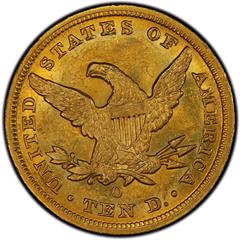 Picture of 1854-O LIBERTY HEAD $10, LARGE DATE MS60 